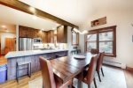 Open concept dining area